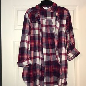 Plaid long sleeve